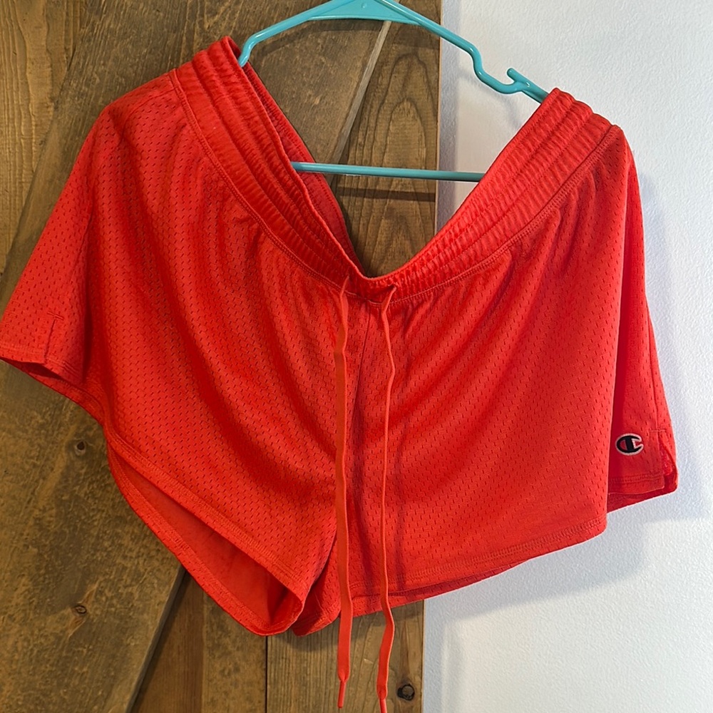 Champion Red Athletic Shorts
